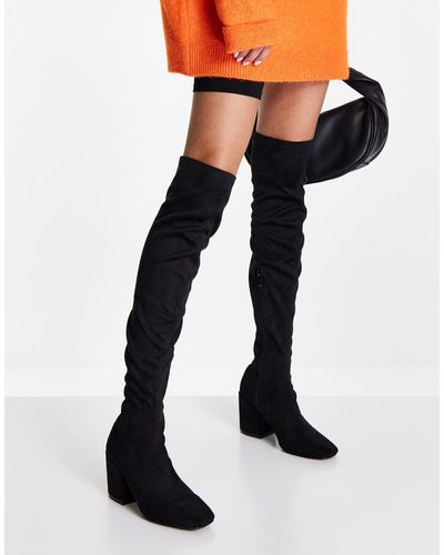 Raid Taylah Over-the-knee Boots - Black