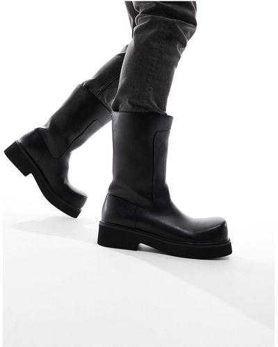 Koi Footwear Koi - the general - stivali oversize alti neri - Nero