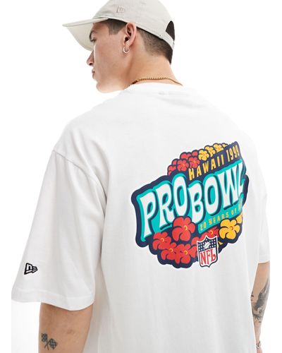 KTZ Nfl Pro Bowl Graphic T-shirt - White