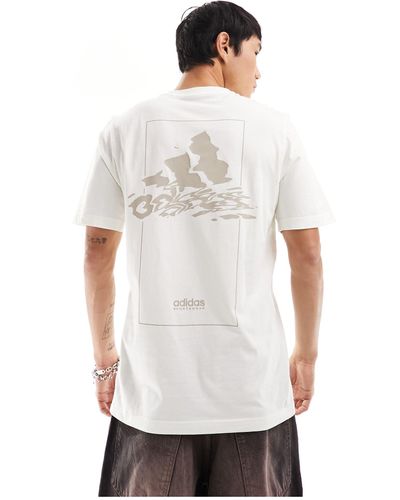 adidas Originals Adidas training – t-shirt - Weiß