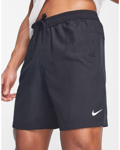 Nike Nike – yoga dri-fit form – shorts - Blau
