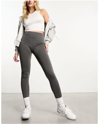 New Look Leggings con interno - Bianco