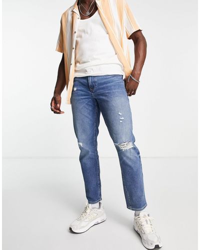 ASOS Stretch Tapered Jean - Blue