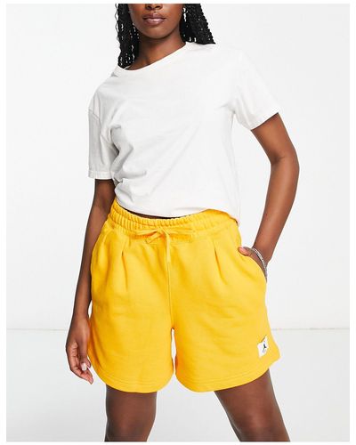 Nike Nike Air Flight Fleece Shorts - Yellow