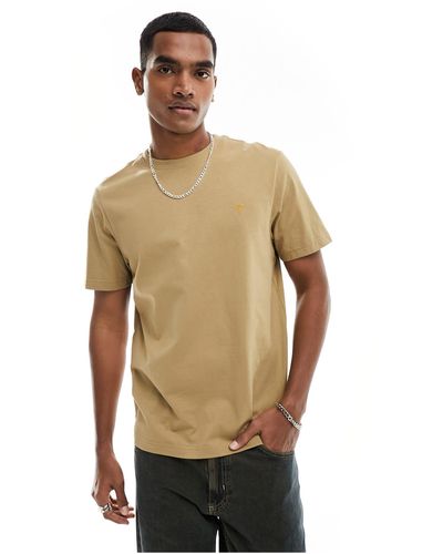 Farah Danny - t-shirt beige - Neutro