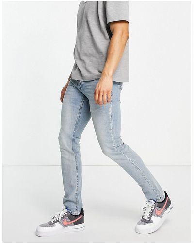 Wesc Alessandro Skinny Fit Denim Jeans - Blue