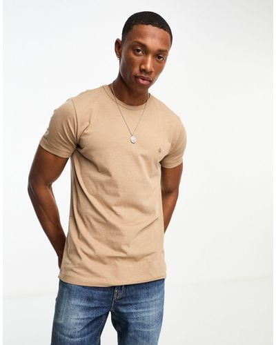 French Connection Crew Neck T-shirt - Natural