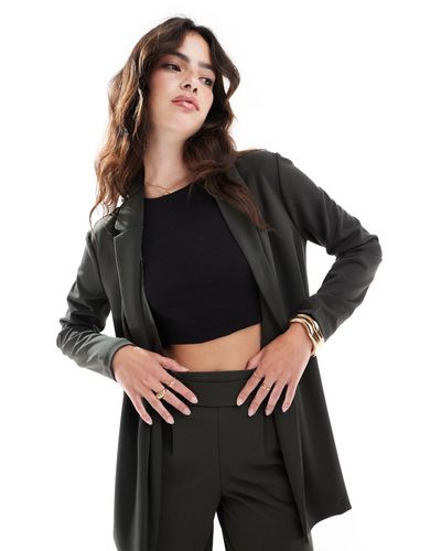 Jdy Relaxed Blazer Co-ord - Black