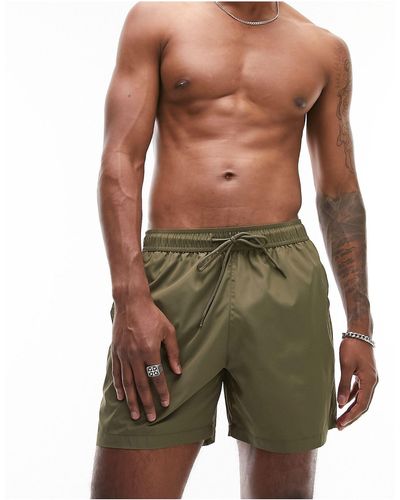 TOPMAN – badeshorts - Grün