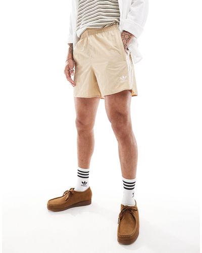 adidas Originals Adicolor sprinter - pantaloncini beige - Neutro