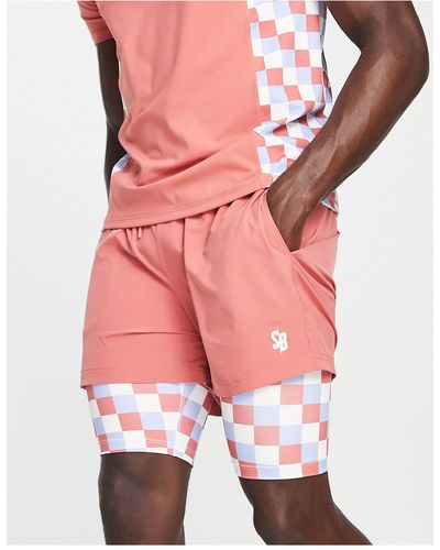 South Beach 2-in-1 Shorts - Rood