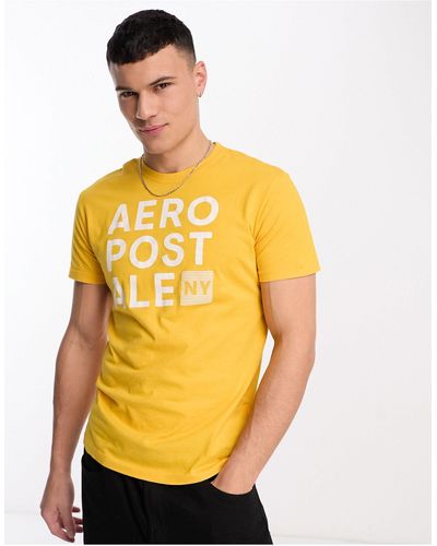 Aéropostale T-shirt - Geel