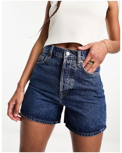 & Other Stories – forever – jeansshorts - Blau