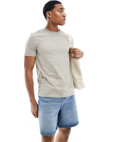 ASOS T-shirt With Crew Neck - Green