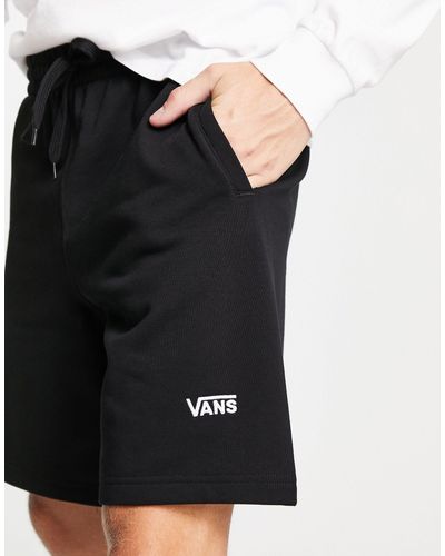 Vans Fleece Short Met Logo - Zwart