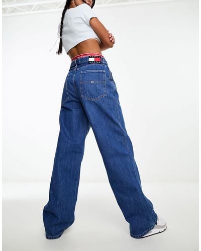 Tommy Hilfiger Daisy Low Rise baggy Jean - Blue