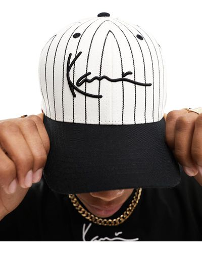 Karlkani – signature – baseballkappe - Weiß
