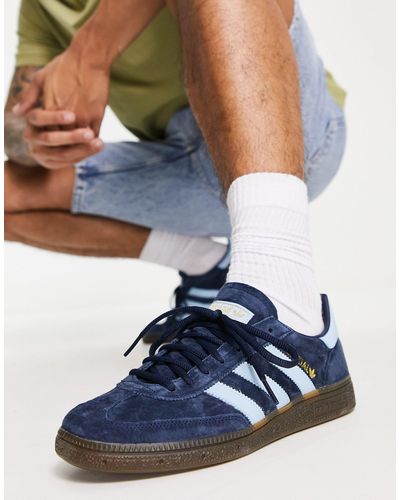 adidas Originals Handball Spezial - Sneakers Met Rubberen Zool - Blauw