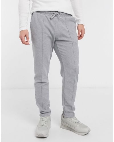Jack & Jones Premium Co-ord Pleated sweatpants - Gray