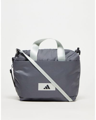 adidas Originals Adidas - training gym hiit - borsa shopping grigia - Blu