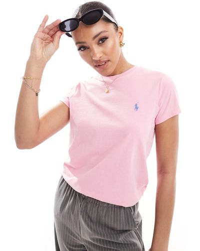 Polo Ralph Lauren T-shirt With Logo - Pink