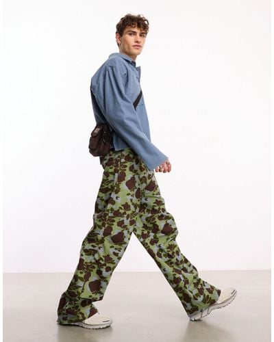 Collusion baggy Trousers - Blue