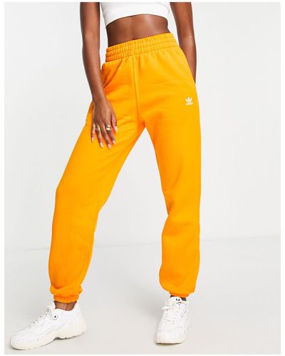 adidas Originals Joggers basic arancioni con logo - Arancione