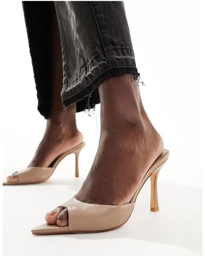 French Connection Stiletto Mules - Black