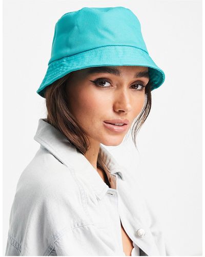 TOPSHOP Bucket Hat - Blauw