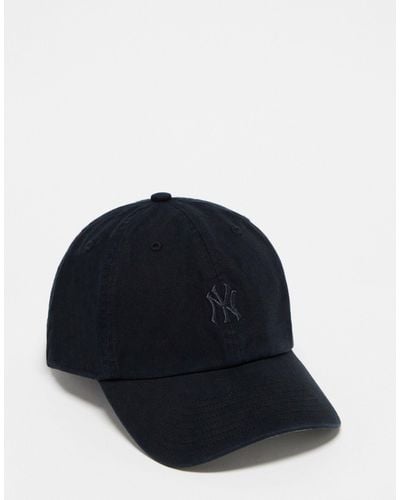 '47 Ny Yankees Clean Up Cap With Mini Logo - Blue