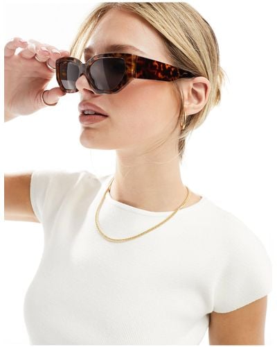 & Other Stories Premium Sunglasses - White