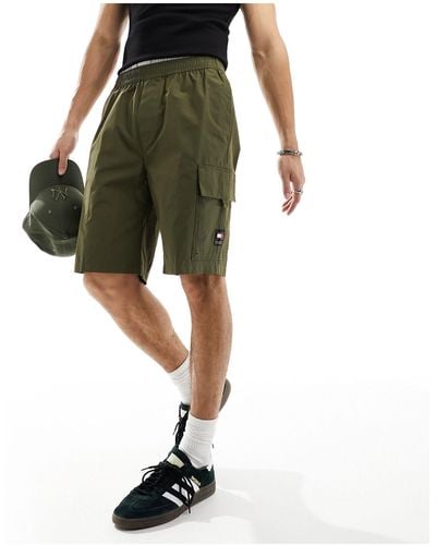 Tommy Hilfiger – aiden – funktions-shorts - Grün