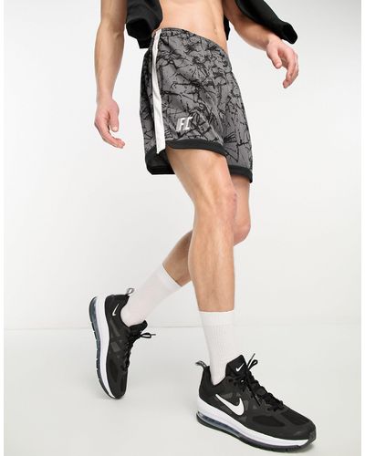 Nike Football Fc - short 5 pouces - noir - Blanc