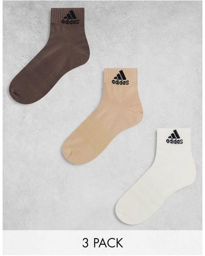 adidas Originals 3 Pack Socks - White
