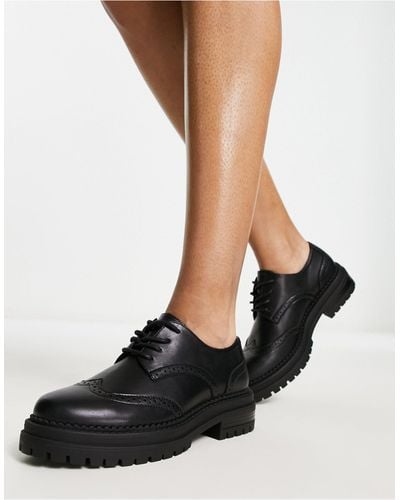 Schuh Limor Lace Up Brogues - Black