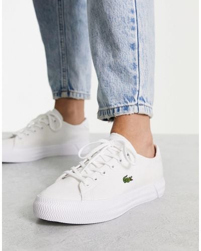 Lacoste Gripshot - baskets en toile - Gris