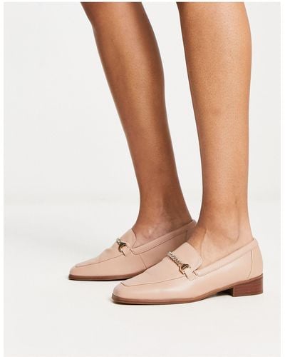 ALDO Valenaclya - Lakleren Loafers Met Ketting - Naturel