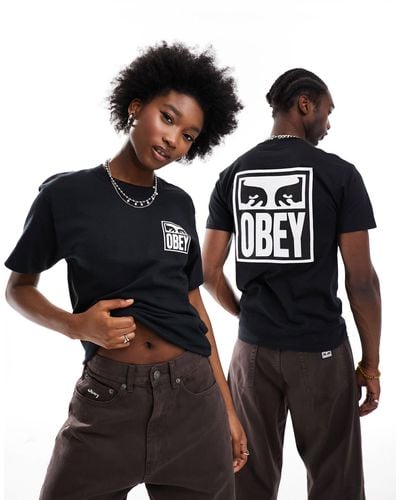 Obey Icon Eyes 2 Unisex T-shirt - Black