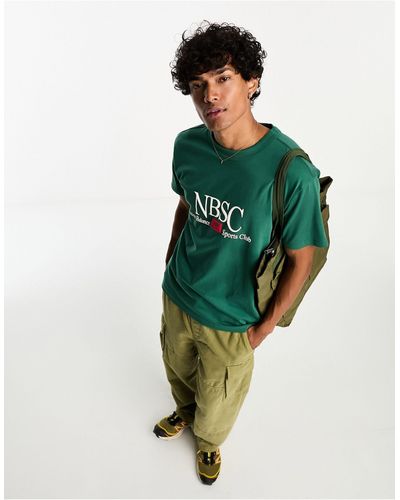 New Balance Athletics Nb Sports Club T-shirt - Green