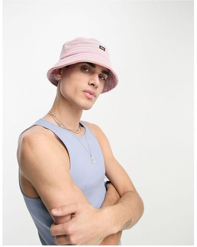 Obey Anno - cappello da pescatore rosa e