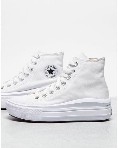 Converse Chuck Taylor - All Star Move - Hoge Sneakers - Wit
