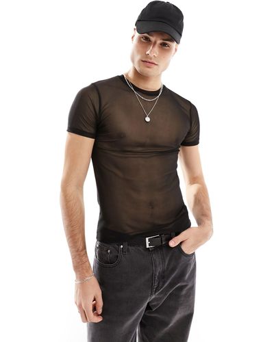 ASOS Muscle Fit T-shirt - Zwart