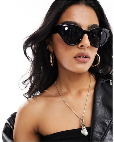 & Other Stories Round Sunglasses - Black