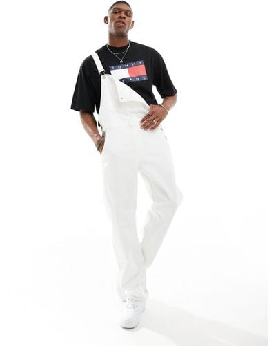 Tommy Hilfiger Ethan Dungarees - White