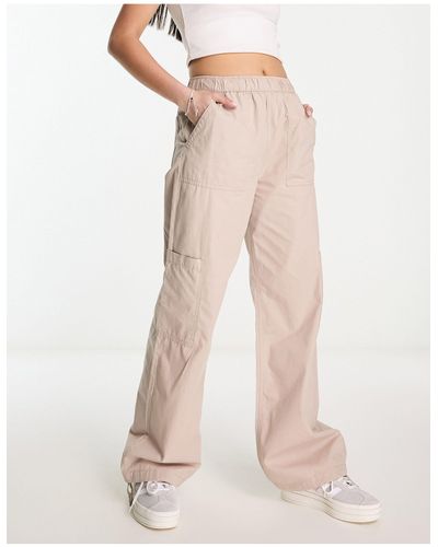 ASOS Clean Pull On Cargo Trousers - Pink