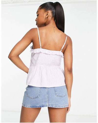 Purple Pieces Tops for Women | Lyst