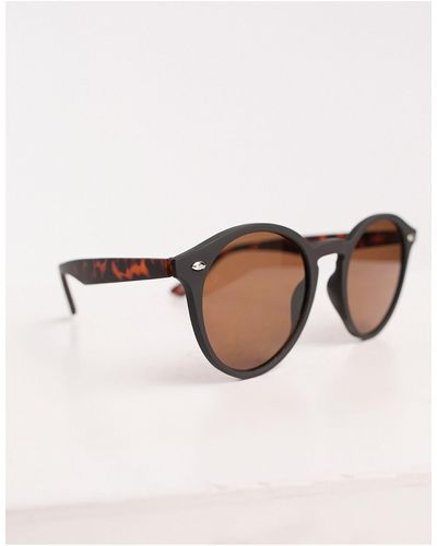 ASOS Round Sunglasses - Black