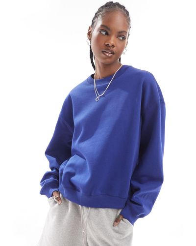 Weekday Essence Sweatshirt - Blue