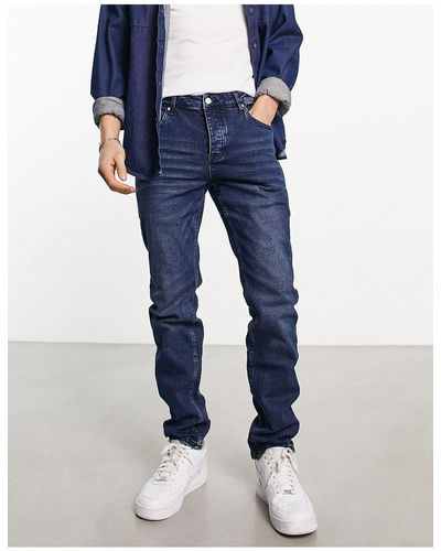 Wesc Ruimvallende Jeans - Blauw