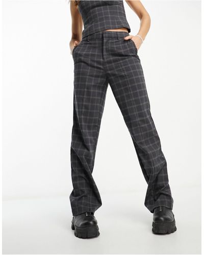 Object Tapered Trousers Co-ord - Blue